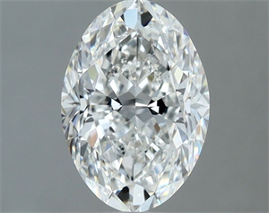 Picture of Natural Diamond 1.51 Carats, Oval with  Cut, G Color, VS2 Clarity and Certified by GIA
