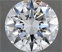 Diamante Natural 2.50 quilates, Redondo , Color G, claridad VS2 y certificado GIA