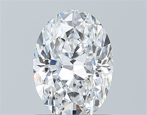 Picture of Natural Diamond 0.90 Carats, Oval with  Cut, D Color, VS2 Clarity and Certified by GIA