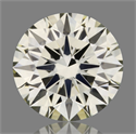 Diamante Natural 0.46 quilates, Redondo , Color M, claridad VVS2 y certificado GIA