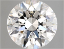 Natural Diamond 0.85 Carats, Round with Excellent Cut, F Color, VVS2 Clarity and Certified by GIA