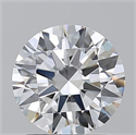 Natural Diamond 1.50 Carats, Round with Excellent Cut, D Color, IF Clarity and Certified by GIA