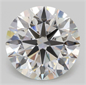 Del inventario de diamantes de laboratorio, 5.55 quilates, Redondo , Color D, claridad VVS2 y certificado IGI