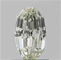 Natural Diamond 1.01 Carats, Oval with  Cut, L Color, VS2 Clarity and Certified by GIA