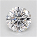 Lab Grown Diamond 1.05 Carats, Round with Ideal Cut, D Color, VVS2 Clarity and Certified by IGI