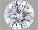 Del inventario de diamantes de laboratorio, 1.03 quilates, Redondo , Color D, claridad VVS2 y certificado IGI