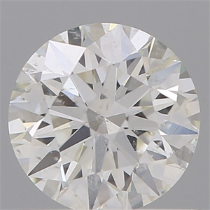 Picture of Natural Diamond 0.71 Carats, Round with Excellent Cut, H Color, SI2 Clarity and Certified by IGI