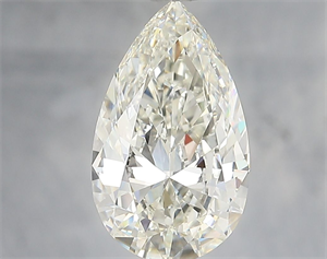 Foto Diamante Natural 2.07 quilates, De pera , Color H, claridad VVS1 y certificado HRD de