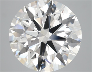 Picture of Lab Grown Diamond 7.18 Carats, Round with Ideal Cut, H Color, VS1 Clarity and Certified by IGI