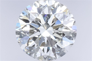 Picture of Natural Diamond 1.09 Carats, Round with Very Good Cut, I Color, SI2 Clarity and Certified by GIA