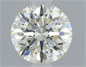 Natural Diamond 0.71 Carats, Round with Excellent Cut, N Color, SI2 Clarity and Certified by GIA