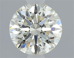 Picture of Natural Diamond 0.71 Carats, Round with Excellent Cut, N Color, SI2 Clarity and Certified by GIA