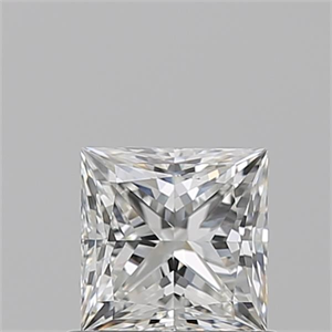 Picture of Natural Diamond 0.82 Carats, Princess with  Cut, G Color, VVS1 Clarity and Certified by GIA
