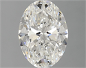Natural Diamond 1.20 Carats, Oval with  Cut, G Color, VS1 Clarity and Certified by GIA