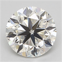 Diamante Natural 0.80 quilates, Redondo , Color J, claridad VVS2 y certificado GIA