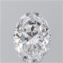 Natural Diamond 2.01 Carats, Oval with  Cut, D Color, VS2 Clarity and Certified by GIA