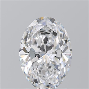 Picture of Natural Diamond 2.01 Carats, Oval with  Cut, D Color, VS2 Clarity and Certified by GIA