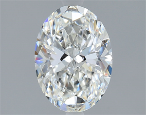 Picture of Natural Diamond 1.31 Carats, Oval with  Cut, G Color, IF Clarity and Certified by GIA