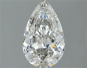 Picture of Natural Diamond 0.90 Carats, Pear with  Cut, I Color, VS1 Clarity and Certified by IGI