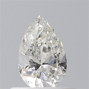 Foto Diamante Natural 0.40 quilates, De pera , Color H, claridad VS1 y certificado GIA de