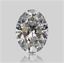 Natural Diamond 0.71 Carats, Oval with  Cut, F Color, VVS2 Clarity and Certified by GIA