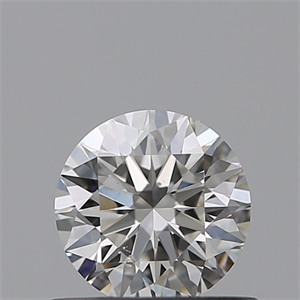 Picture of Natural Diamond 0.53 Carats, Round with Excellent Cut, G Color, SI1 Clarity and Certified by IGI