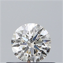 Natural Diamond 0.40 Carats, Round with Excellent Cut, I Color, SI2 Clarity and Certified by GIA