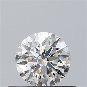 Picture of Natural Diamond 0.40 Carats, Round with Excellent Cut, I Color, SI2 Clarity and Certified by GIA