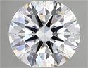 Del inventario de diamantes de laboratorio, 1.03 quilates, Redondo , Color D, claridad VVS1 y certificado IGI