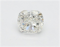 Natural Diamond 0.70 Carats, Cushion with  Cut, J Color, SI2 Clarity and Certified by GIA