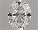 Diamante Natural 0.46 quilates, Ovalado , Color E, claridad SI1 y certificado GIA