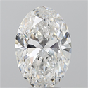 Diamante Natural 3.51 quilates, Ovalado , Color E, claridad SI2 y certificado GIA