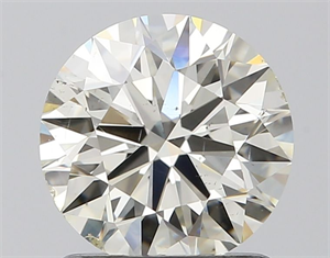 Picture of Natural Diamond 1.17 Carats, Round with Excellent Cut, J Color, SI1 Clarity and Certified by IGI