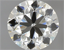 Diamante Natural 0.71 quilates, Redondo , Color L, claridad VVS1 y certificado GIA