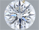 Del inventario de diamantes de laboratorio, 1.23 quilates, Redondo , Color D, claridad VS1 y certificado IGI
