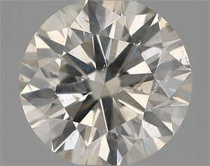 Picture of Natural Diamond 0.72 Carats, Round with Very Good Cut, J Color, SI2 Clarity and Certified by IGI