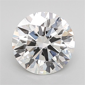 Picture of Lab Grown Diamond 1.54 Carats, Round with Ideal Cut, F Color, VS1 Clarity and Certified by IGI