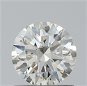 Natural Diamond 0.70 Carats, Round with Excellent Cut, K Color, VS2 Clarity and Certified by GIA