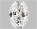 Diamante Natural 0.70 quilates, Ovalado , Color G, claridad I1 y certificado GIA