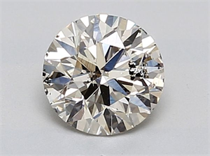 Picture of Natural Diamond 1.00 Carats, Round with Excellent Cut, M Color, SI2 Clarity and Certified by GIA