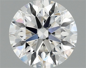 Picture of Lab Grown Diamond 1.07 Carats, Round with Excellent Cut, F Color, VS1 Clarity and Certified by IGI