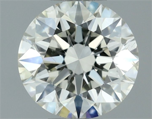Picture of Natural Diamond 0.70 Carats, Round with Excellent Cut, L Color, SI2 Clarity and Certified by GIA