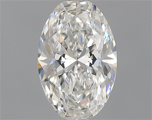 Foto Diamante Natural 0.42 quilates, Ovalado , Color F, claridad SI1 y certificado GIA de