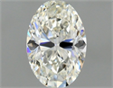 Diamante Natural 0.69 quilates, Ovalado , Color J, claridad VVS1 y certificado GIA