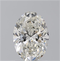 Natural Diamond 1.51 Carats, Oval with  Cut, I Color, VS2 Clarity and Certified by GIA