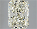 Diamante Natural 3.21 quilates, Radiante , Color K, claridad SI2 y certificado GIA