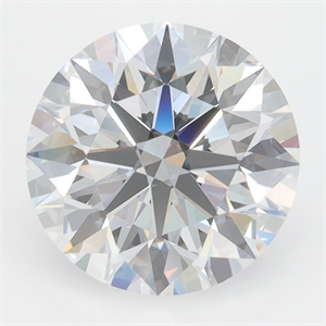 Picture of Lab Grown Diamond 3.01 Carats, Round with Excellent Cut, D Color, VVS2 Clarity and Certified by GIA