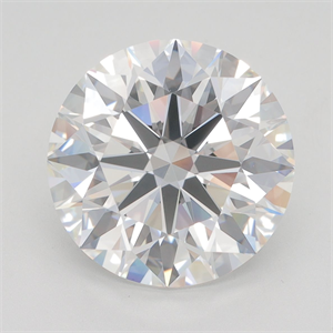 Picture of Lab Grown Diamond 6.03 Carats, Round with Ideal Cut, G Color, IF Clarity and Certified by IGI
