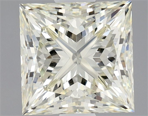 Picture of Natural Diamond 1.02 Carats, Princess with  Cut, M Color, VVS2 Clarity and Certified by GIA