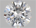 Natural Diamond 2.07 Carats, Round with Excellent Cut, D Color, VVS2 Clarity and Certified by GIA